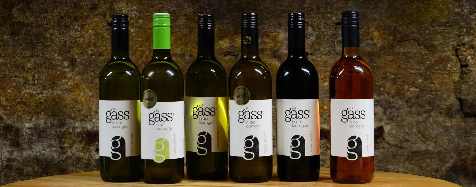 Weinsortiment Weingut Gass